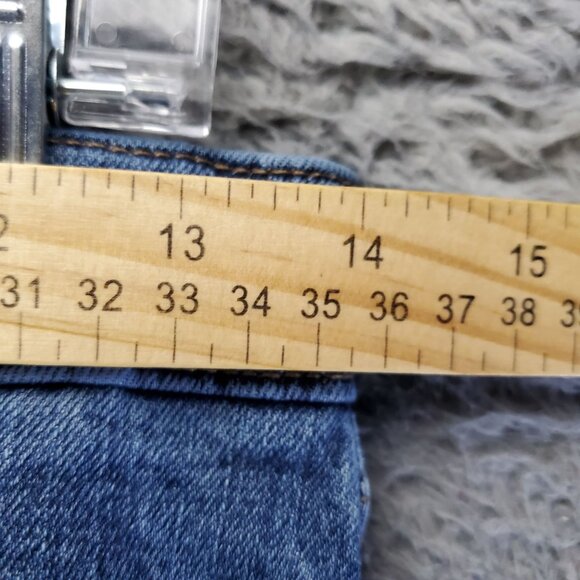 Old Navy Jeans Womens Size 4 Blue Boyfriend Mid-Rise Stretch Denim - Picture 4 of 11